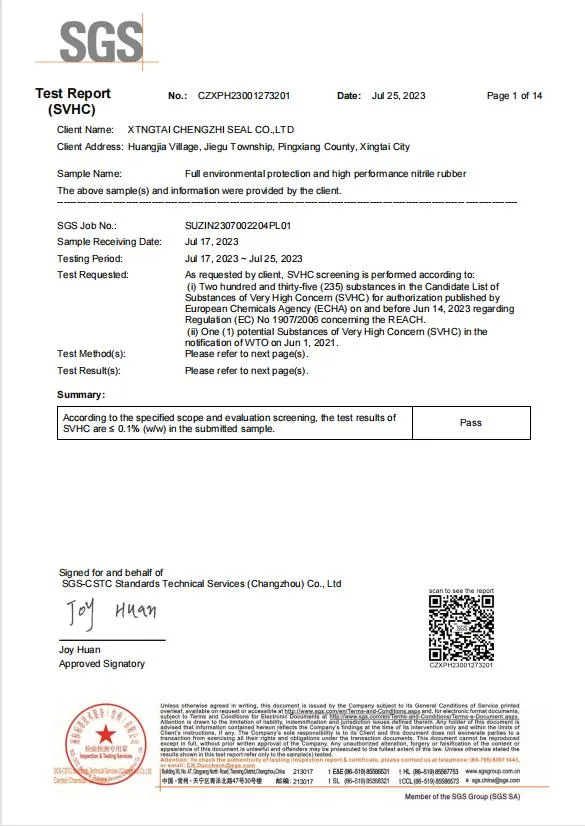 O-Ring PU personnalisé à haute performance pour l'application pétrochimique avec une riche expérience dans les matériaux en caoutchouc 5